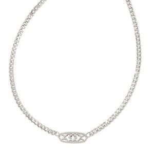 Kendra Scott - Emma Filigree Silver Pendant necklace